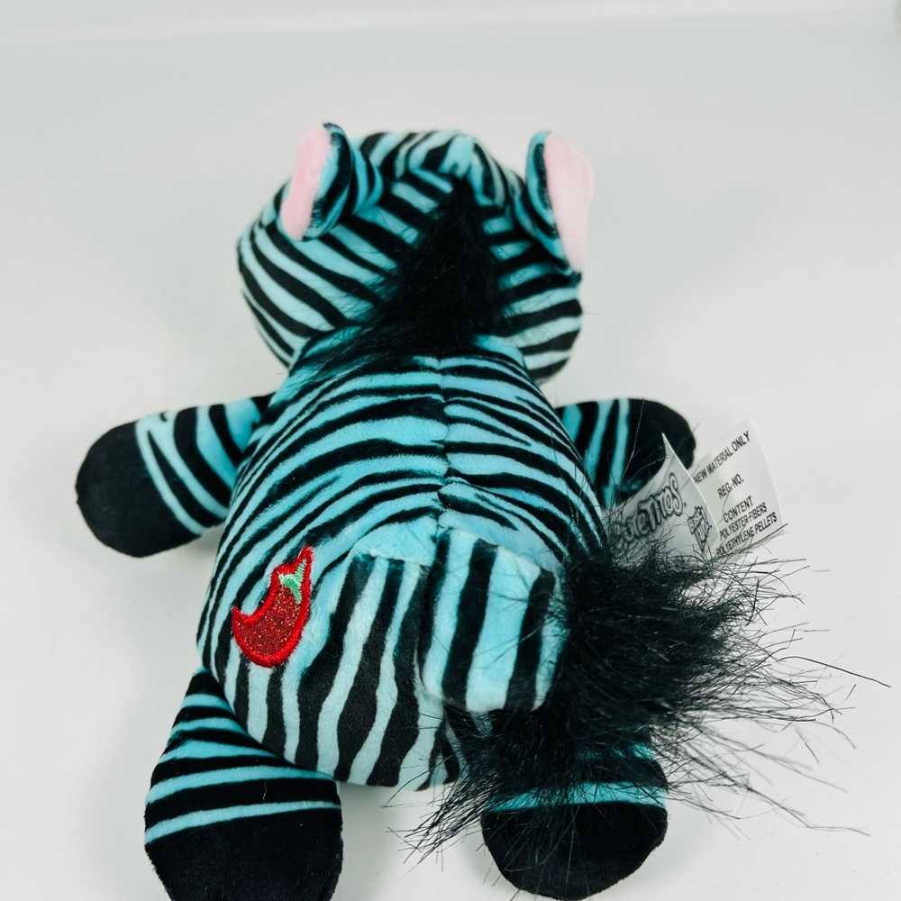 Cutetitos Series 3 Wildito Blue Zebrito Zebra Plush Hot Tamale Stuffed Animal 6" - Picture 3 of 6